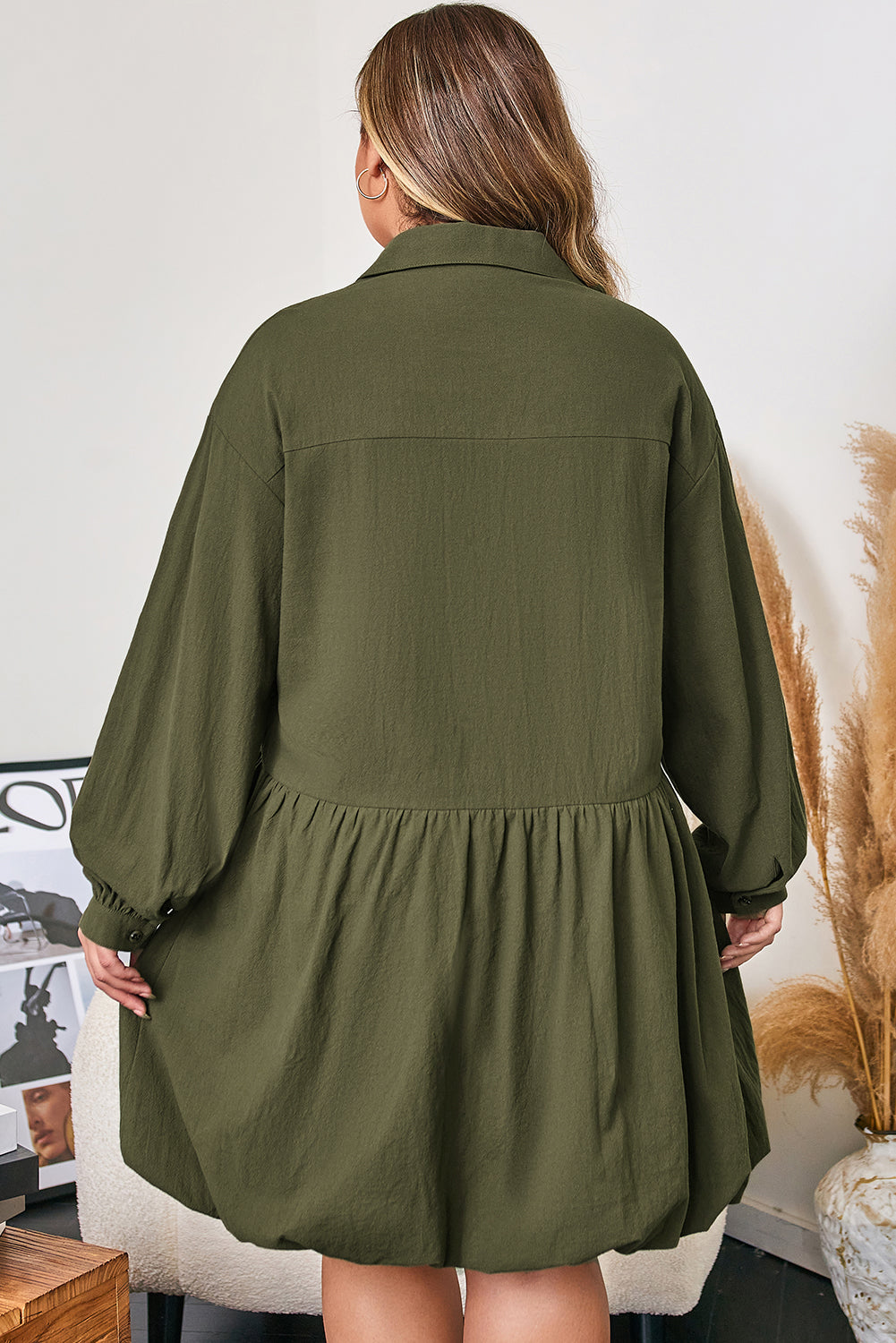 Plus Size Mini Dress