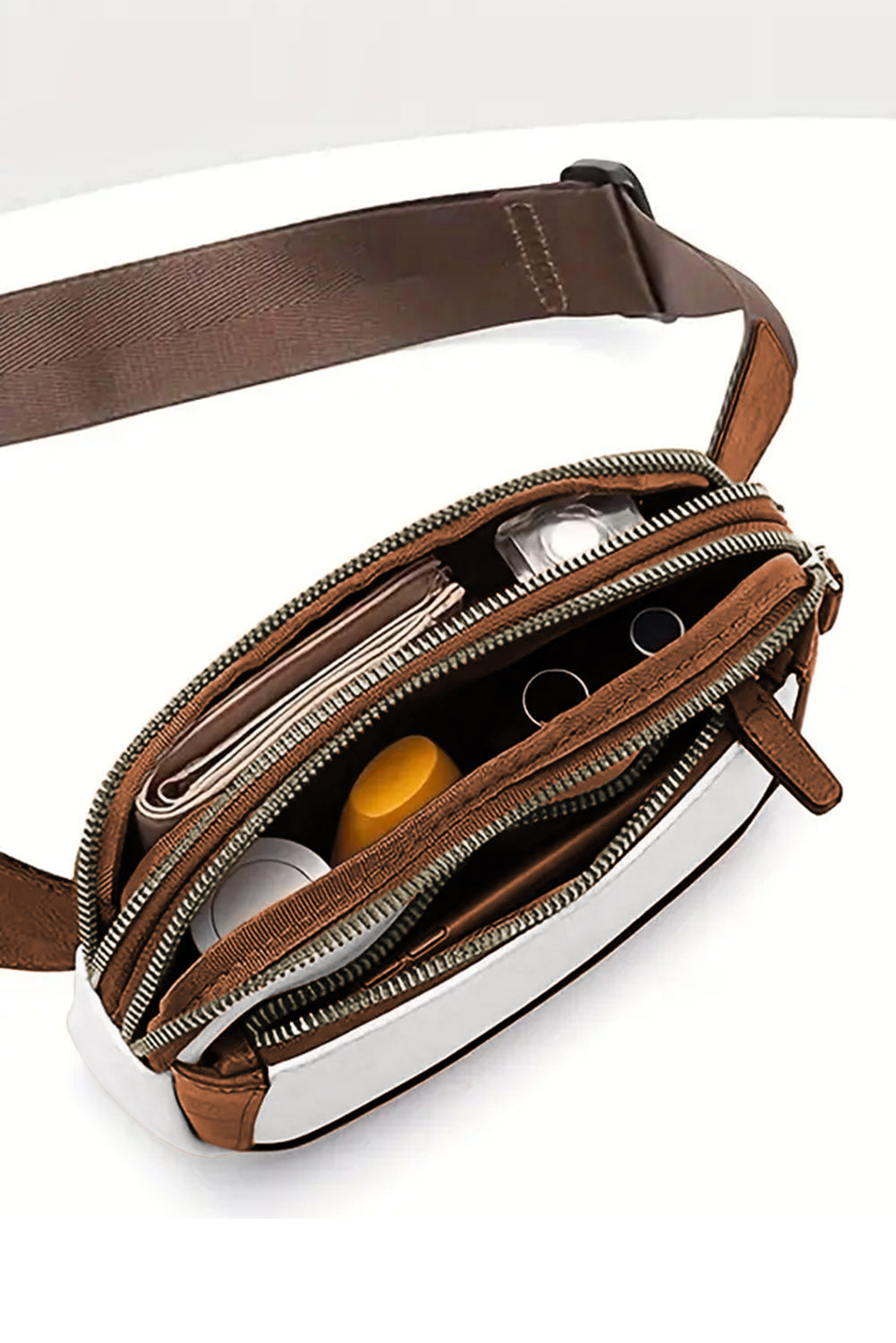 Mini PU Leather Crossbody Bag