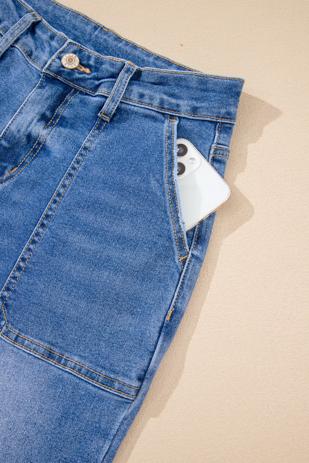 Rise Wide Leg Jeans