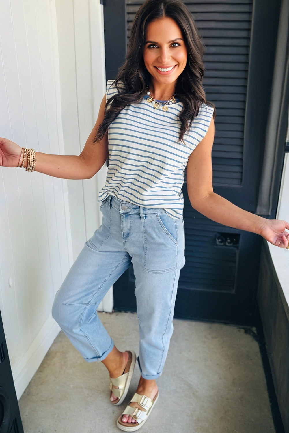 Patch Pocket Jeans