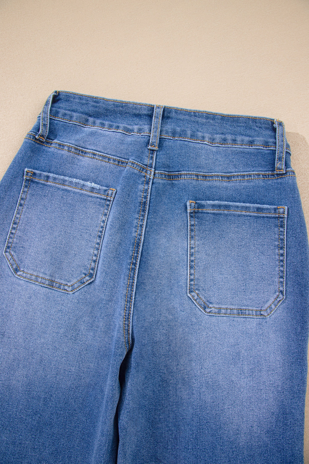 Rise Wide Leg Jeans