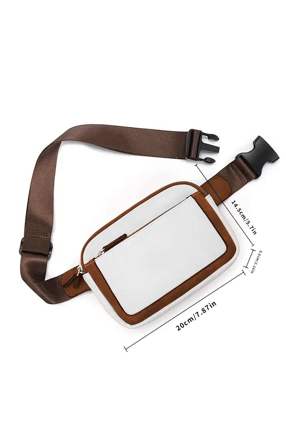 Mini PU Leather Crossbody Bag