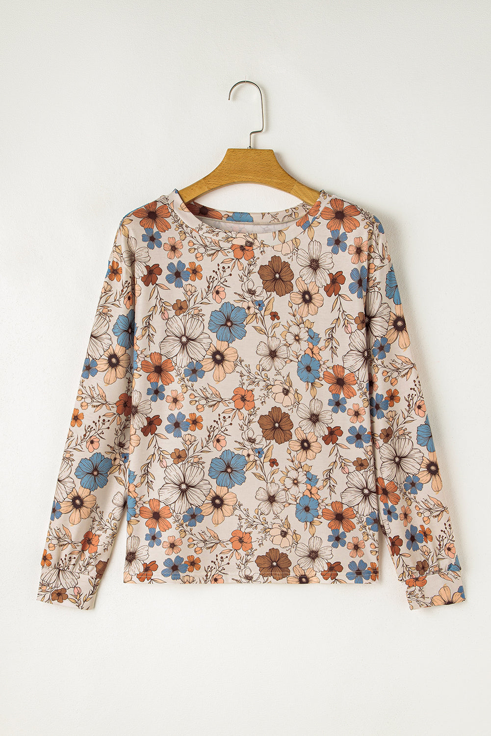 Khaki Floral T-shirt