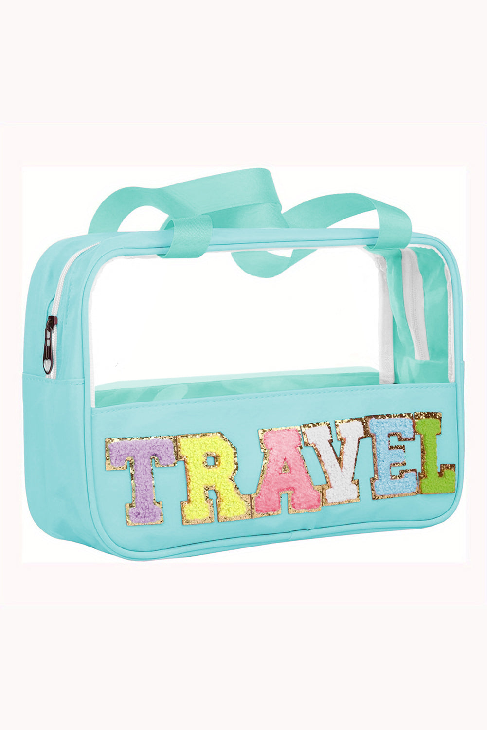 Mint Green TRAVEL Makeup Bag