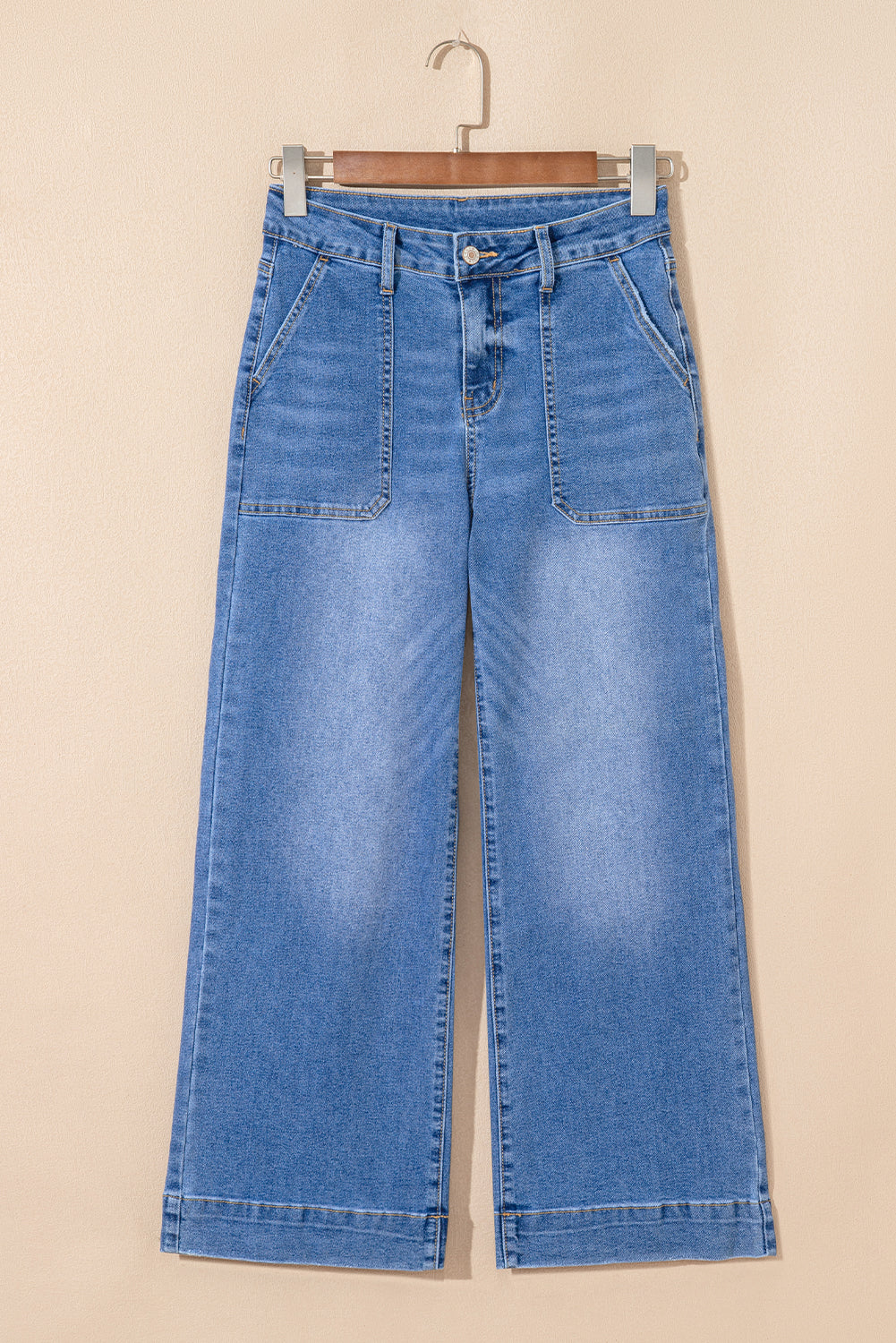 Rise Wide Leg Jeans