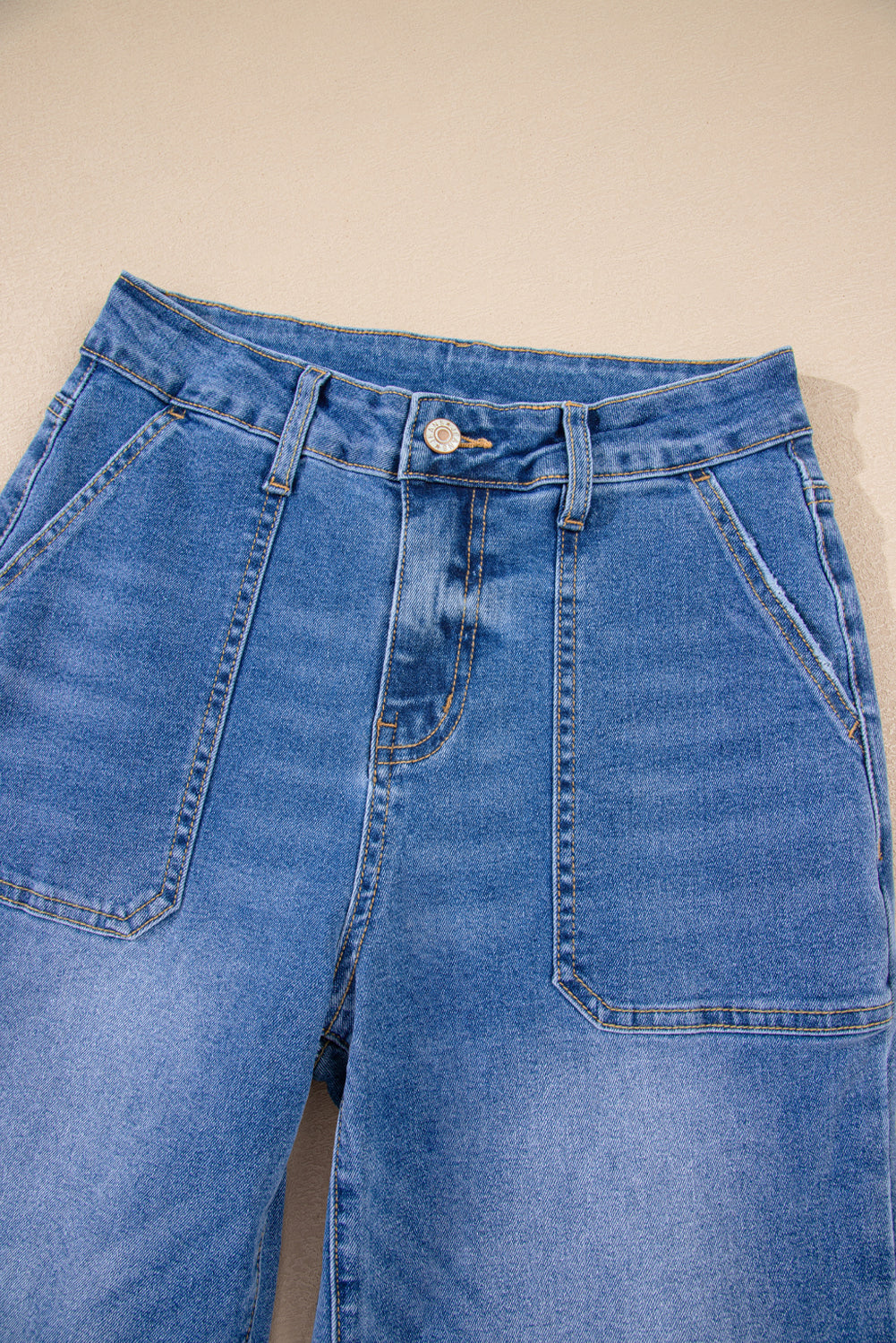 Rise Wide Leg Jeans