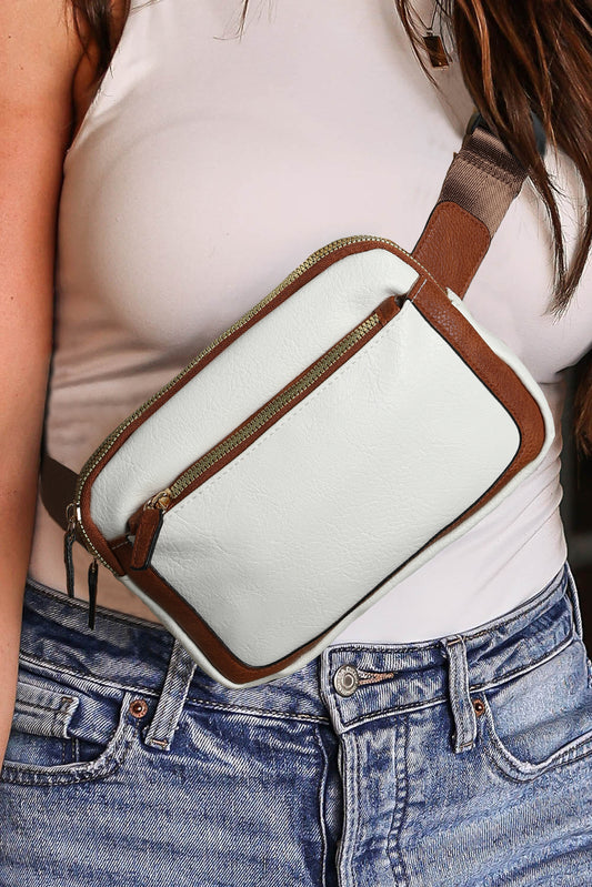 Mini PU Leather Crossbody Bag