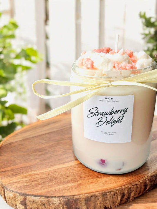 Strawberry Delight Soy Candle