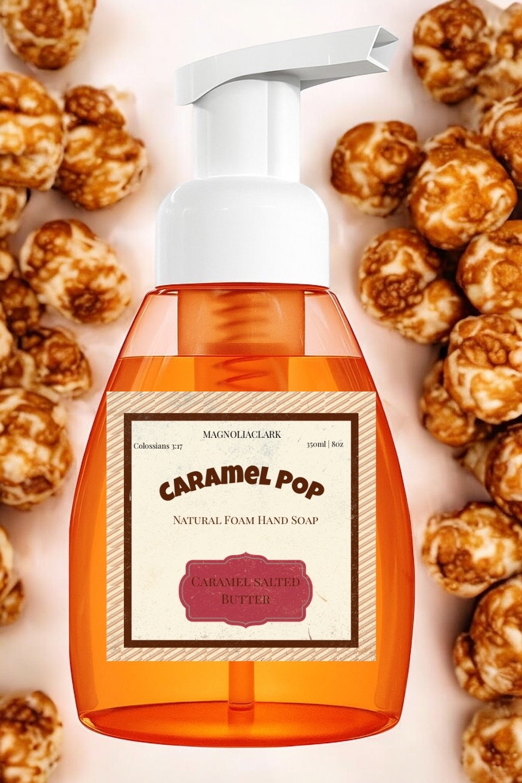 Caramel Pop Foam Hand Soap- Case of 2