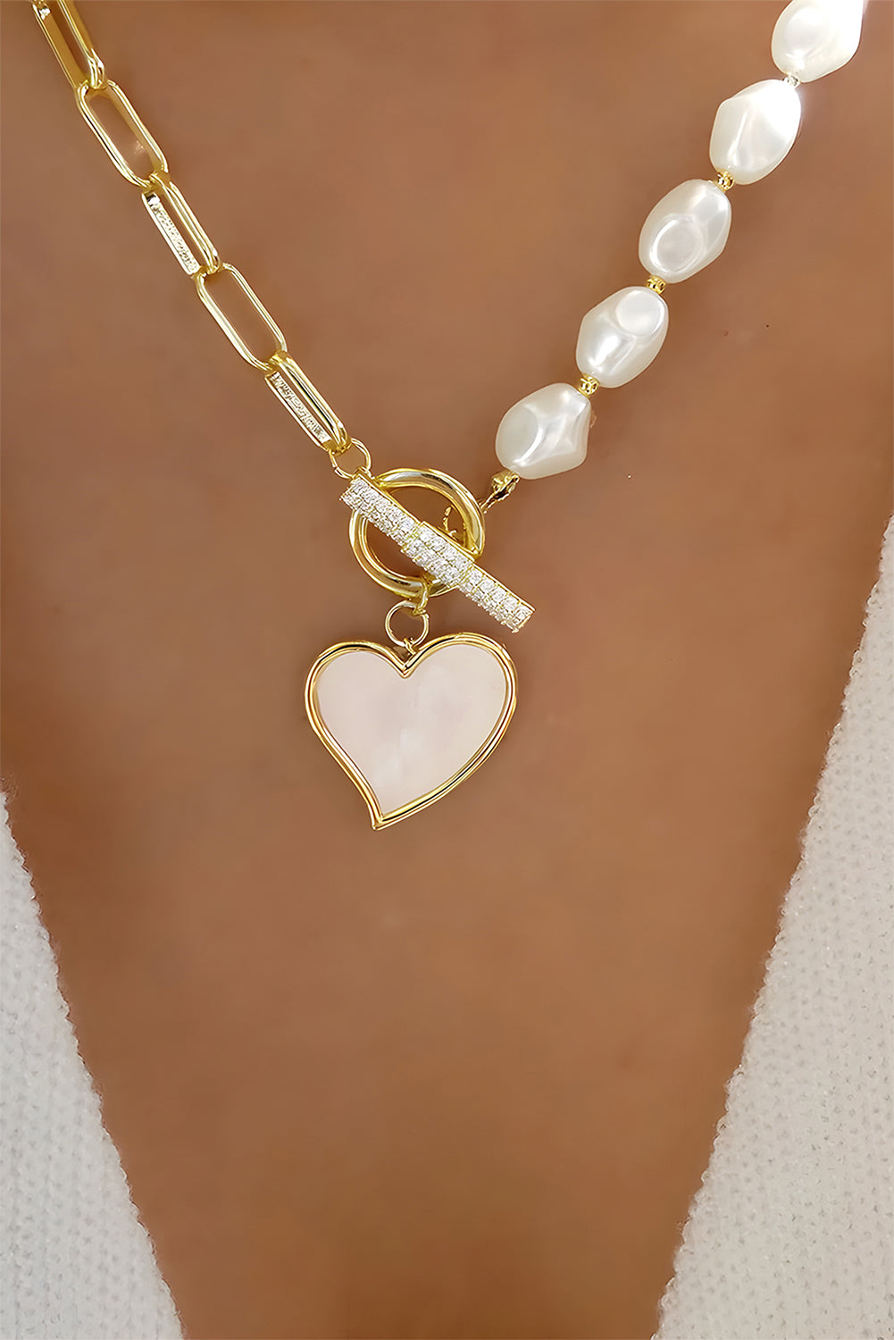 Gold Heart Necklace