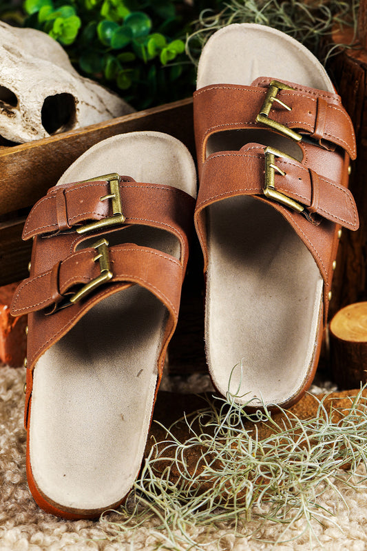 Studded Platform Sandal