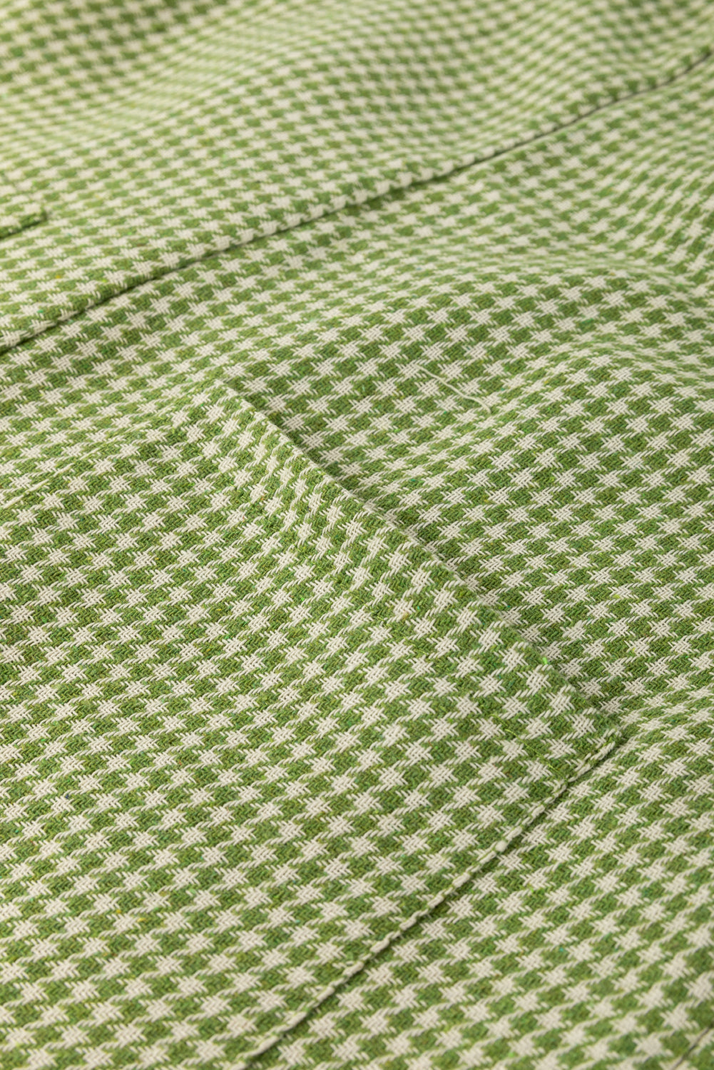 Green Gingham Overalls