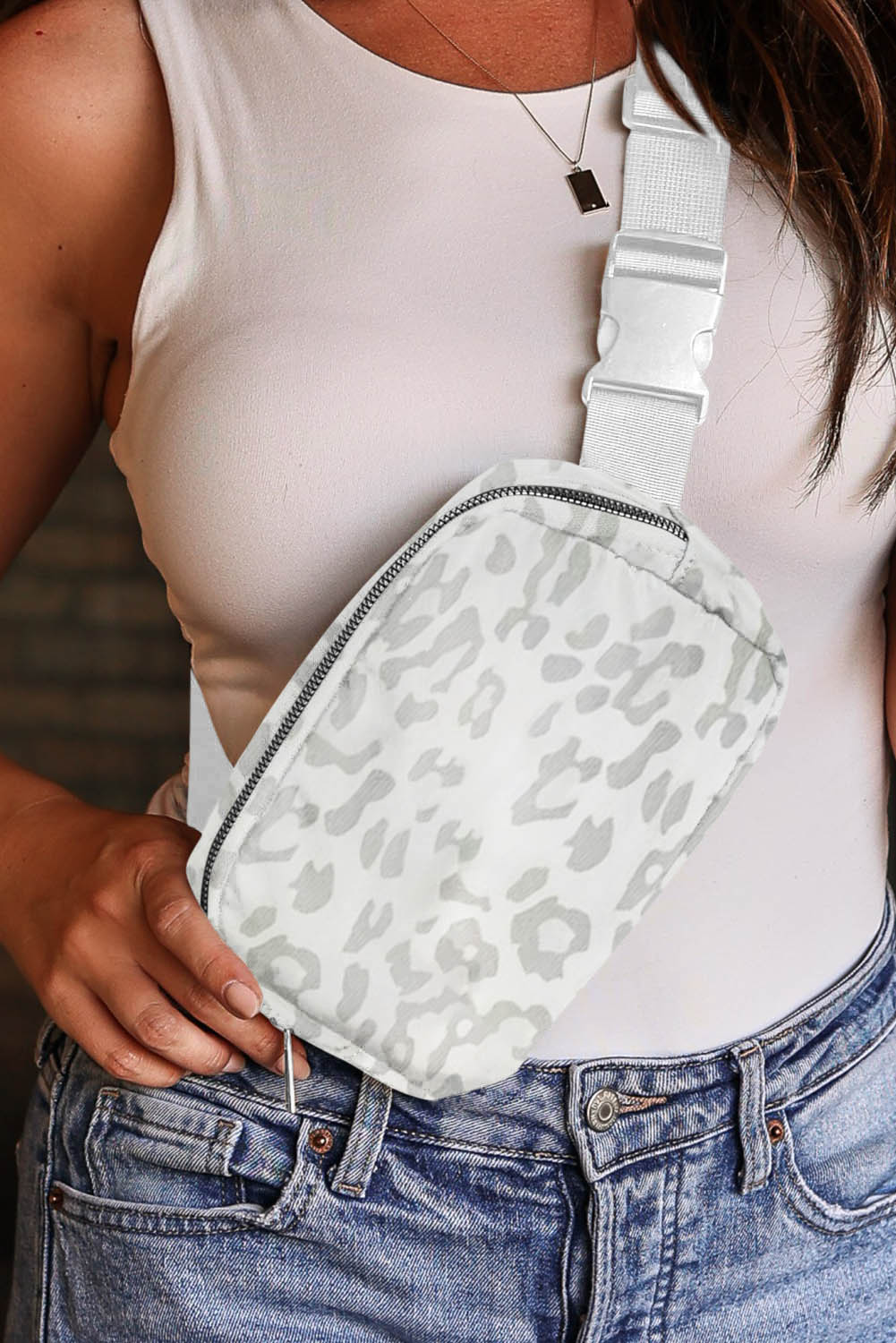 Leopard Print Crossbody