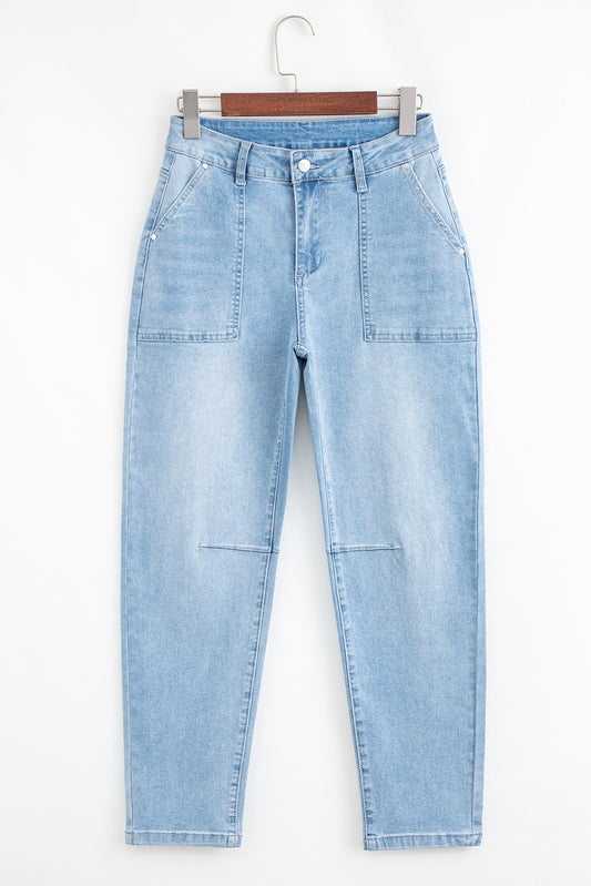 Patch Pocket Jeans
