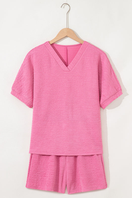 Pink Textured Set