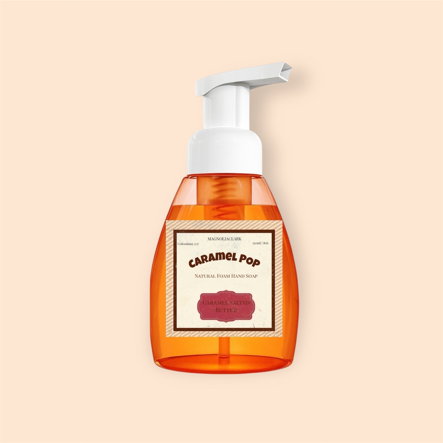 Caramel Pop Foam Hand Soap- Case of 2