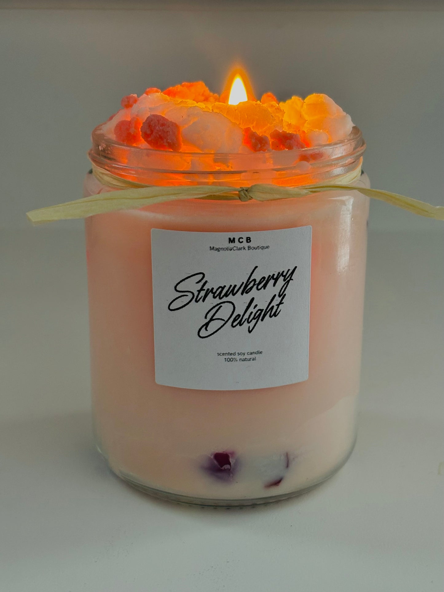 Strawberry Delight Soy Candle