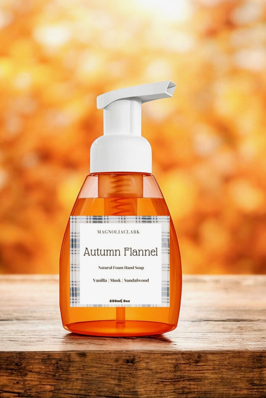 Autumn Flannel Foam Hand Soap- Case of 2