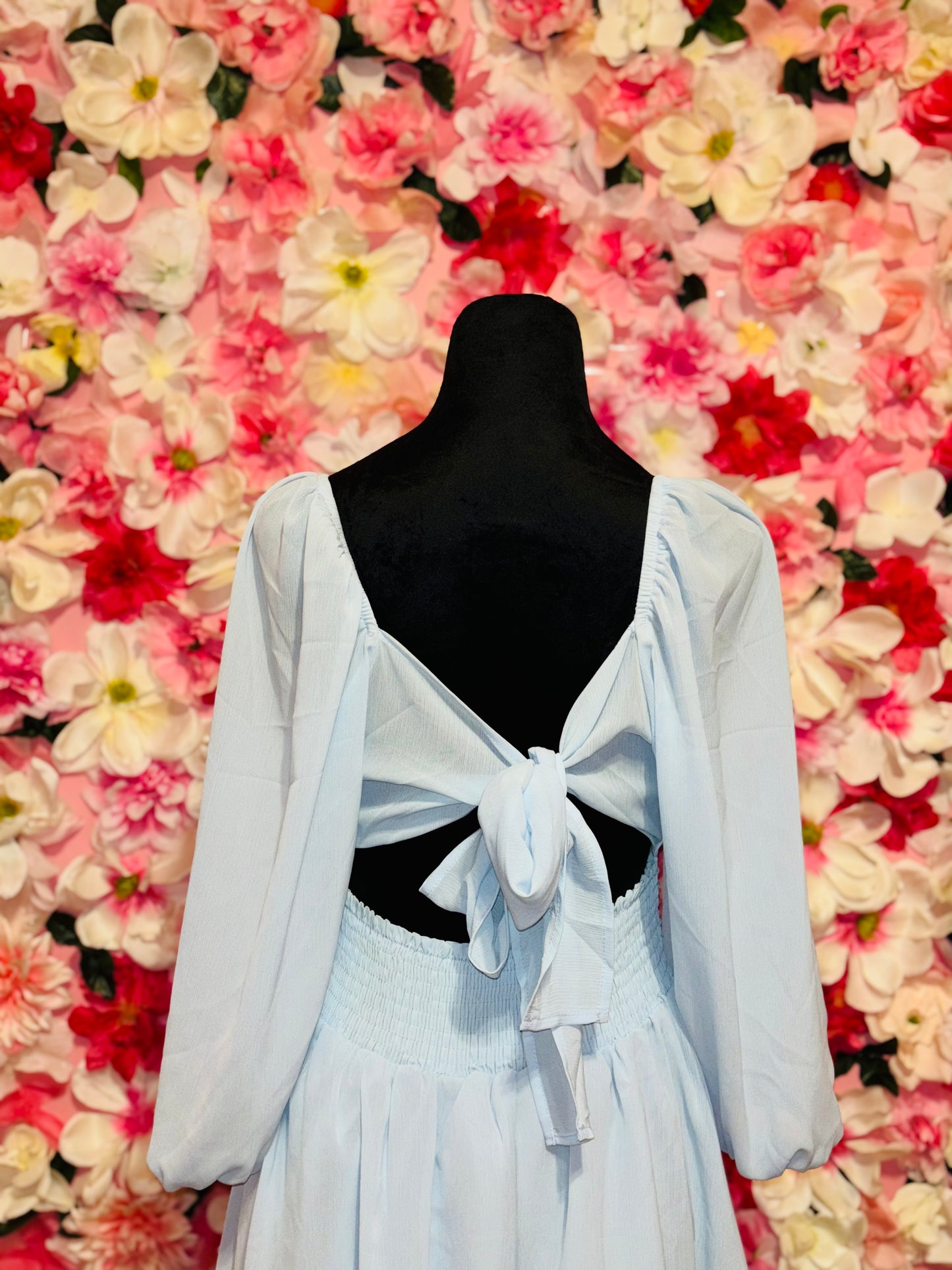 Baby Blue Lantern Dress