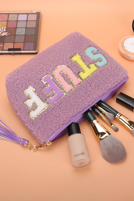 Tassel Zipper Makeup Bag