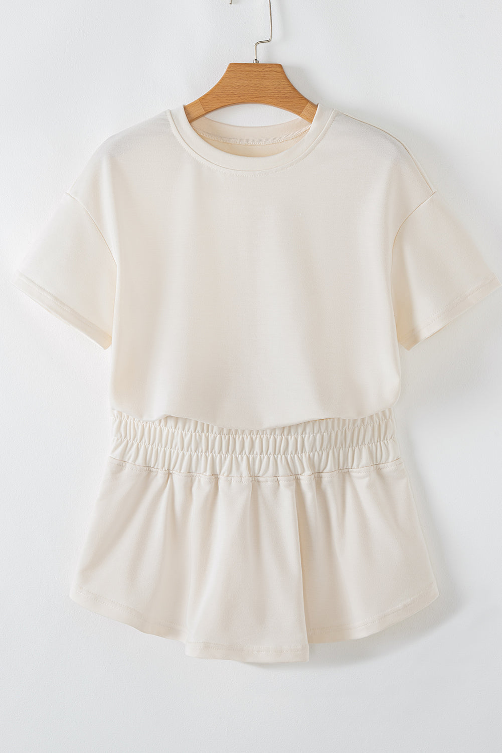Beige 2pcs Set